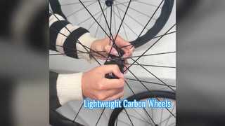 5045 Carbon Fiber Center Lock Wheelset